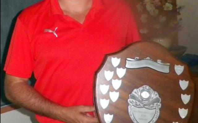 Pieter Loubser, die 2017 Klubkampioen van Gansbaai Gholfklub.