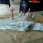 Lydenstyduitstalling 2017: Houtwerk : Kruise op Golgota