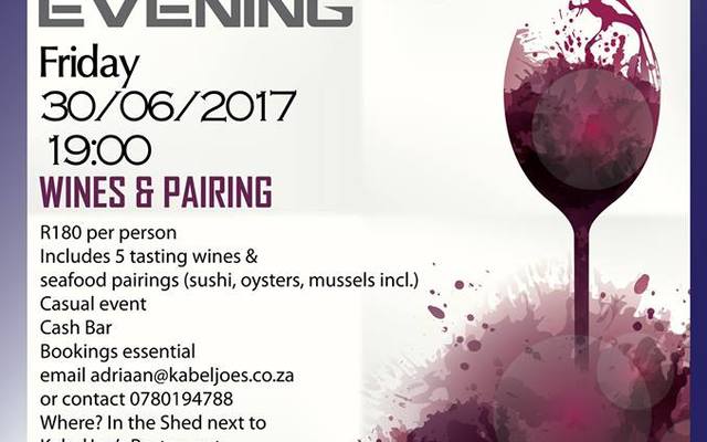 Kryvis Seafood & Wine Evening
