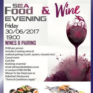 Kryvis Seafood & Wine Evening