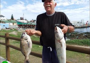 Oud-groenteboer vang grootste vis