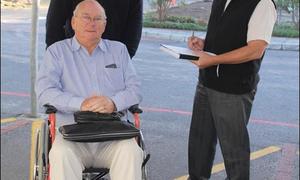 Deputy Mayor took on the Wednesday Wheelchair Challenge