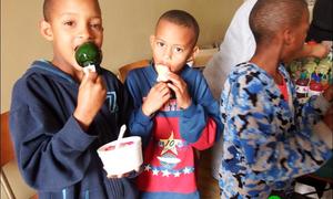 Groot koeke vlieg by  VGK basaar