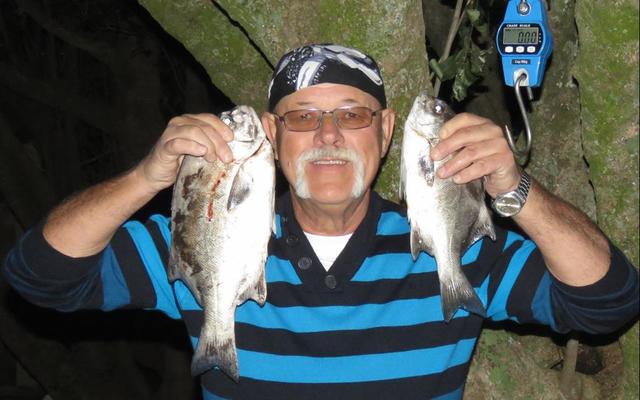 Louis Otto het met sy vangstes die prys as reserwe kampioen van die dag ingepalm.