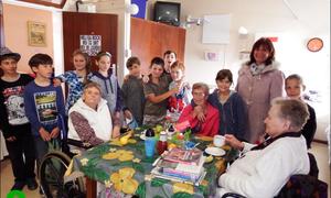 Siekeboeg ontvang besoek