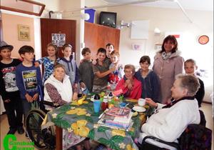 Siekeboeg ontvang besoek