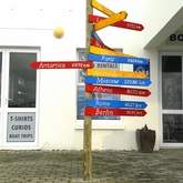 Treated wooded Pole for Signage