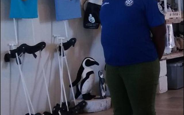 Aphelele Jordaan, standing proudly in the African Penguin & Seabird Sanctuary in Kleinbaai., is a 2nd year DEEP student. Aphelele Jordaan, standing proudly in the African Penguin & Seabird Sanctuary in Kleinbaai., is a 2nd year DEEP student.