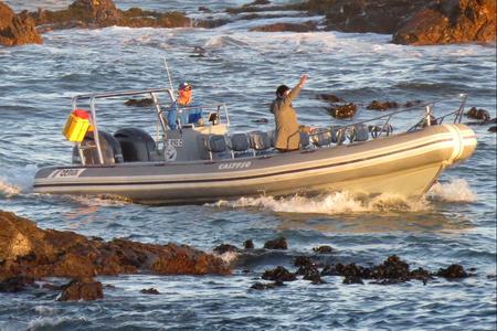 Hierdie foto is Saterdag by ‘n baie bedrywige Kleinbaai hawe geneem.