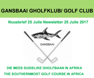 Newsletter 25 July 2017