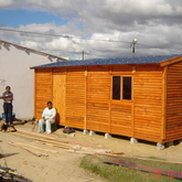 3.0x6.0m Wooden Wendy House with a Pitched roof