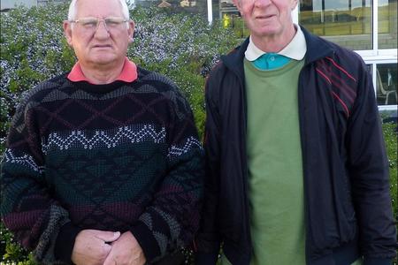 Solly Wessels en Leon Lombaard was die wenners van Saterdag se 4BBB Stableford kompetisie.