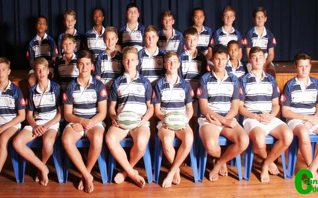 Laerskool Gansbaai se o/13 rugbyspan is agter van links:  Ethan Dickson, John Dunn, Jason Snoegella, Karel Liebenberg, Dantel Mans, D’Andre Warren, Christof Dahl en Janiel Klotz.  Middel:  Divan Ras, Gavin Middleton, Reynhardt Roux, Stephan Groenewald en Hayward Valentine.  Voor:  Daniel Hanekom, Mornay Nortjé, Charl Eksteen, George Groenewald, AJ Bosch, Hennque Lourens, Veno van Vuuren en Billy Brown.  Afwesig:  Nieldré Groenewald en Hugo Carstens.