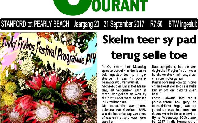 GansbaaiCourant21September2017Voorblad_1506514112