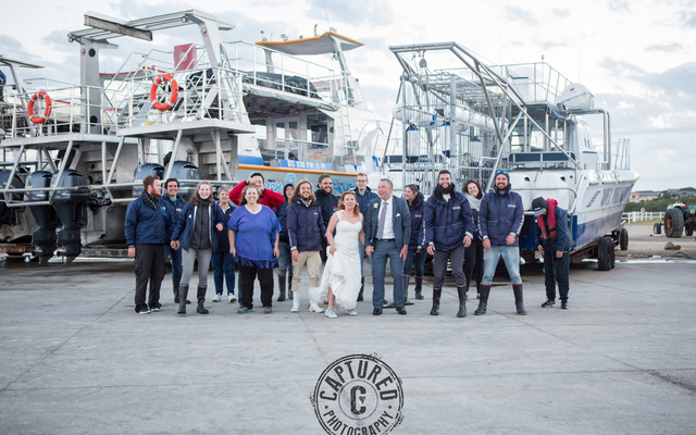 slash fin crew, marine dynamics, wedding at sea, engagement at sea, capturedphotography