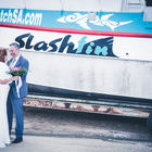kleinbaai wedding, married on board slash fin