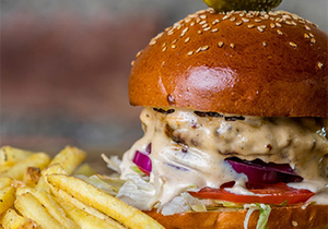 Recipe: Volcano Burger