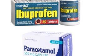 How long should it take for ibuprofen or paracetamol to start working?