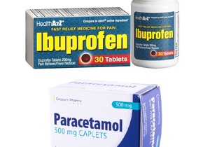 How long should it take for ibuprofen or paracetamol to start working?