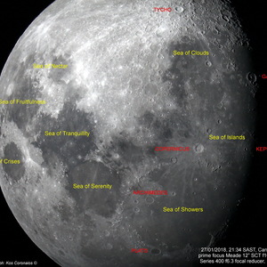 Moon 27 Jan 2018