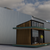 Render for new Factory, Stanford