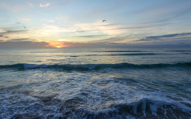 Sunsets from the exclusive beach Sunsets from the exclusive beach