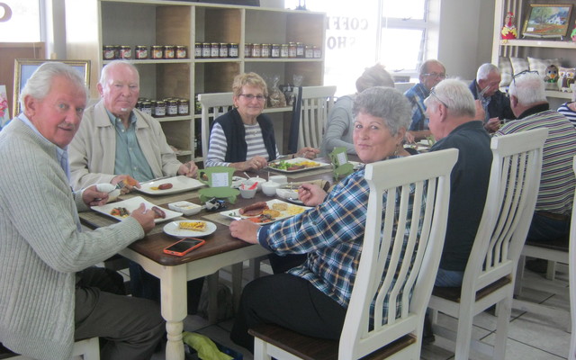 Everybody enjoying themselves