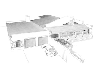 Some Architectural sketches for a client