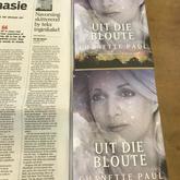 Chanette Paul's review gets published in Die Burger