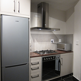 Sleek and modern with appliances that appeal to the eye and deliver a relaxed holiday, including a dishwasher, automatic washing machine and dryer.