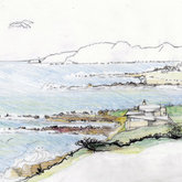 Xairu is a post-modern architectural gem and has inspired artworks like this