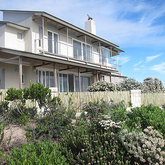 A view of the front of Xairu with front balconies visible