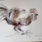 Work at Bird Moon Gallery Stanford