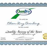 Chem-Dry Overberg Quality Survey of the Year