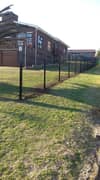 Clear View Fence with Nutec Twist