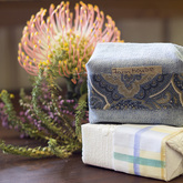 Material wrapped handmade soap - Fynbos Enterprises - Xplorio™ Pringle Bay