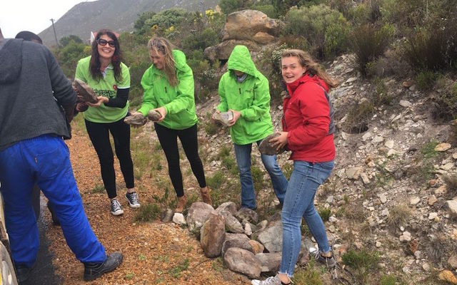 Never mind the weather as long as we're together