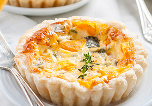 Recipe: Butternut & Blue Cheese Tart