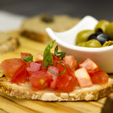 Tris bruschetta