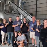 First day of harvest Pinot Noir