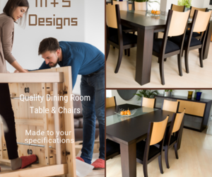 M + S DESIGNS TABLES & CHAIRS
