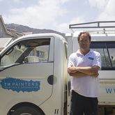 Owner with company vehicle