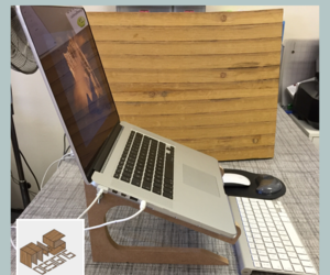 M + S DESIGNS LAPTOP STAND