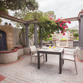 Exterior dining area