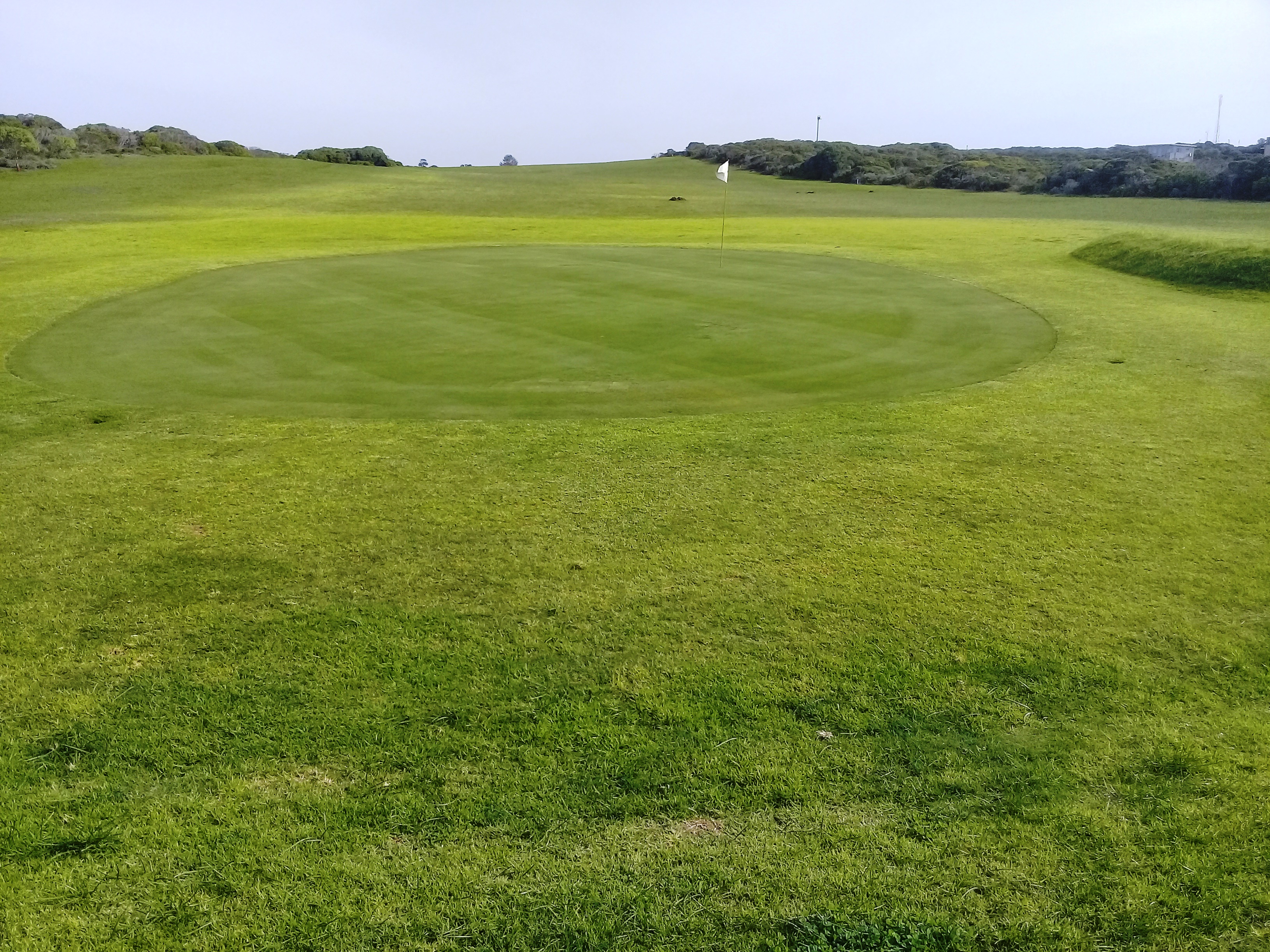 Kleinbaai golfing day with great looking green 