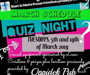 March Quiz Nights Schedule