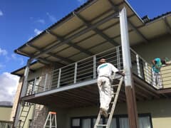 Preparation and painting of steelwork in Pringle Bay