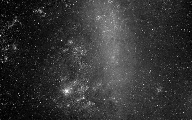 LMC  & Tarantula nebula (NGC 2070)