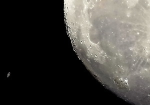 Lunar Occultation of Saturn & Titan