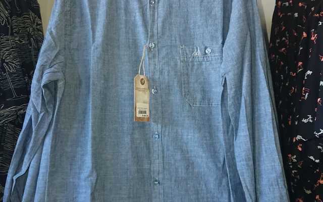 Kleinmond - Village Vibes - Kakiebos Denim Button-up Shirts Kleinmond - Village Vibes - Kakiebos Denim Button-up Shirts